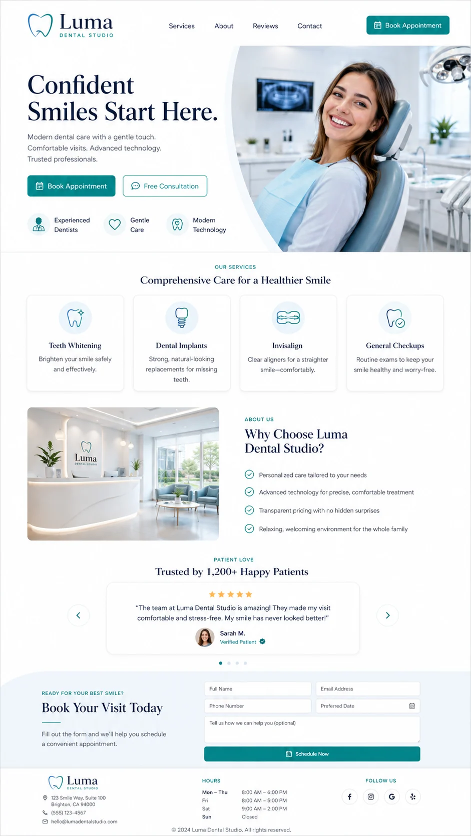Landing page