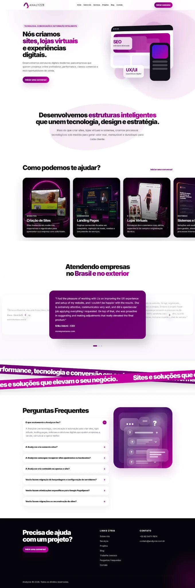 Institutional website