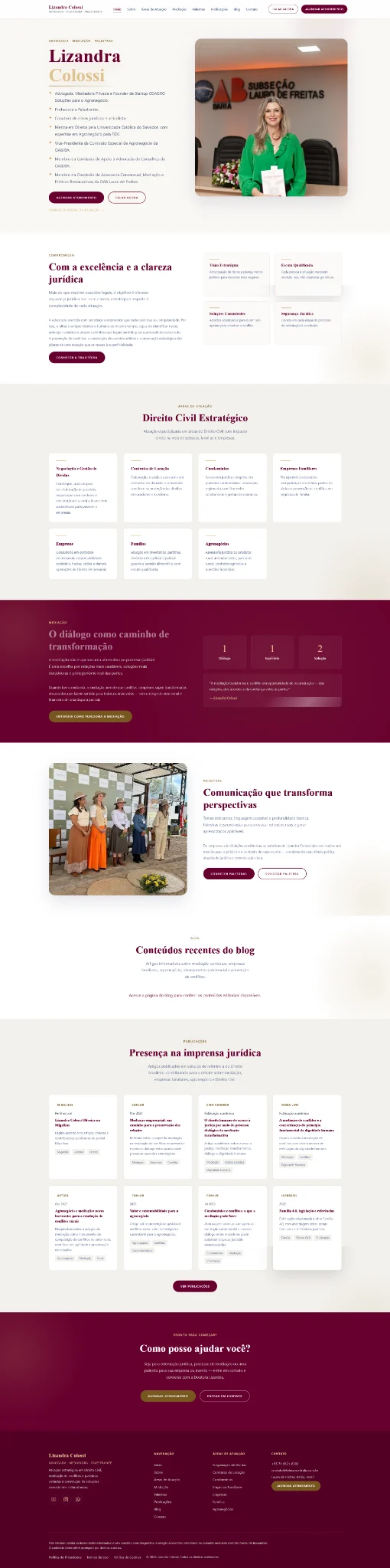 Institutional website